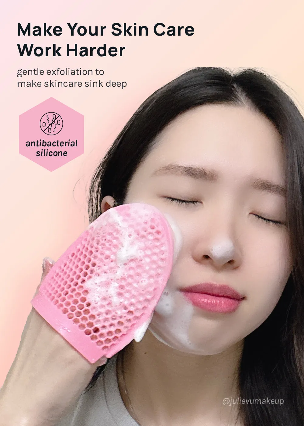 AOA Clear Skin Exfoliating Face Mitt