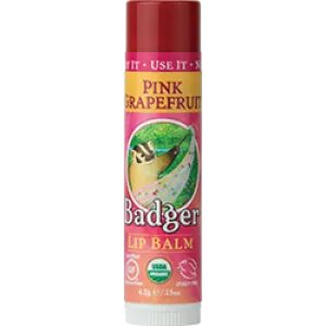 Badger - Classic Lip Balm -  Pink Grapefruit (4.2g)