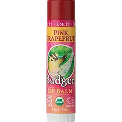 Badger - Classic Lip Balm -  Pink Grapefruit (4.2g)