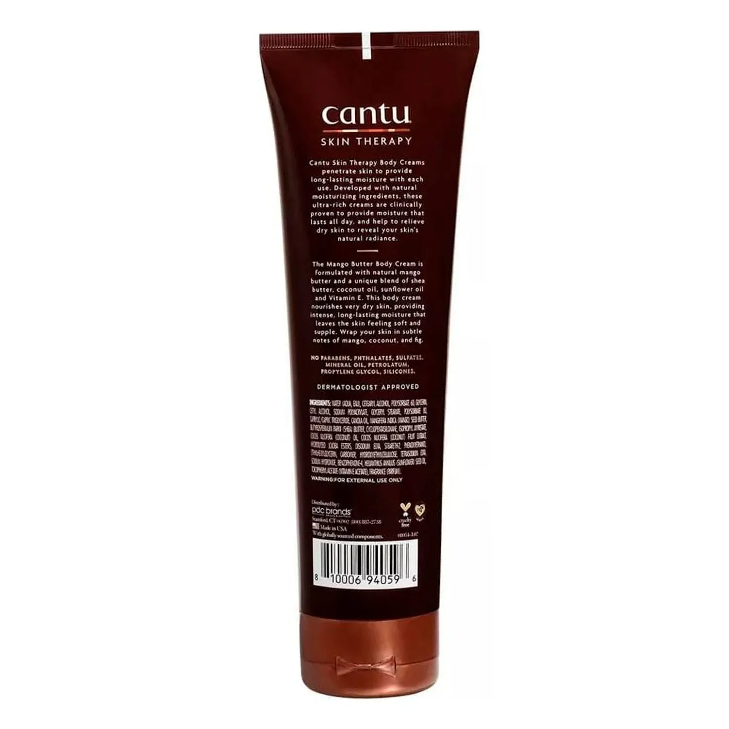 Cantu Skin Therapy Mango Butter Soothing Body Cream 8.5oz