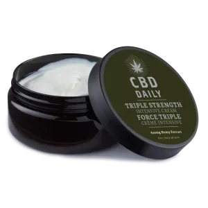 Cbd Daily Intensive Cream Triple Strength 8 Oz