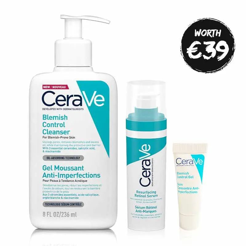 CeraVe Blemish Control & Resurfacing Bundle