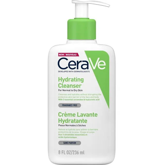 CeraVe Hydrating Cleanser with Hyaluronic Acid 236ml