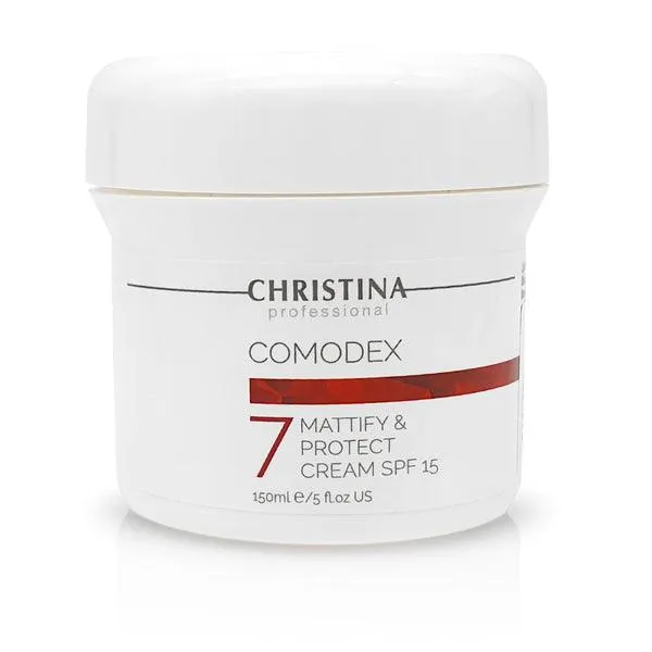 Christina Mattify & Protect Cream SPF15 Step 7 | Comodex 150ml/5.07FL.OZ.