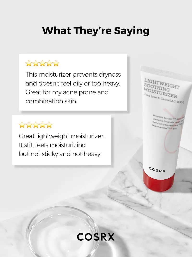 COSRX Lightweight Soothing Moisturizer