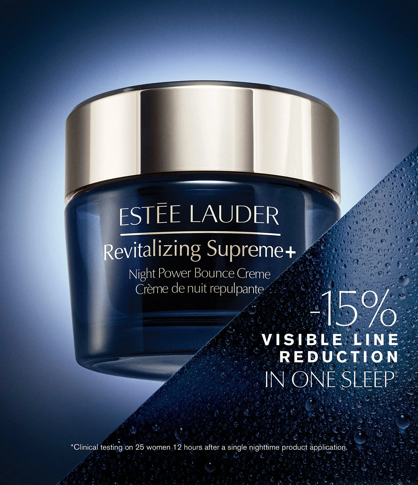 Estee Lauder Revitalizing Supreme  Night Power Bounce Creme Moisturizer