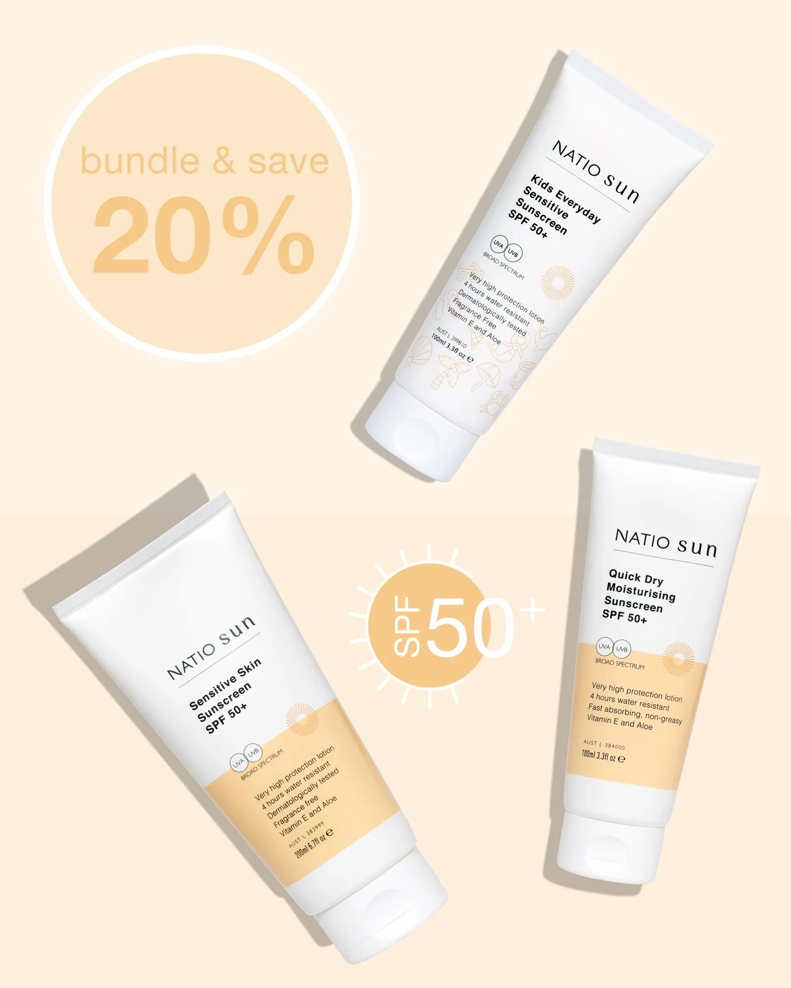 Family Sunscreen Bundle