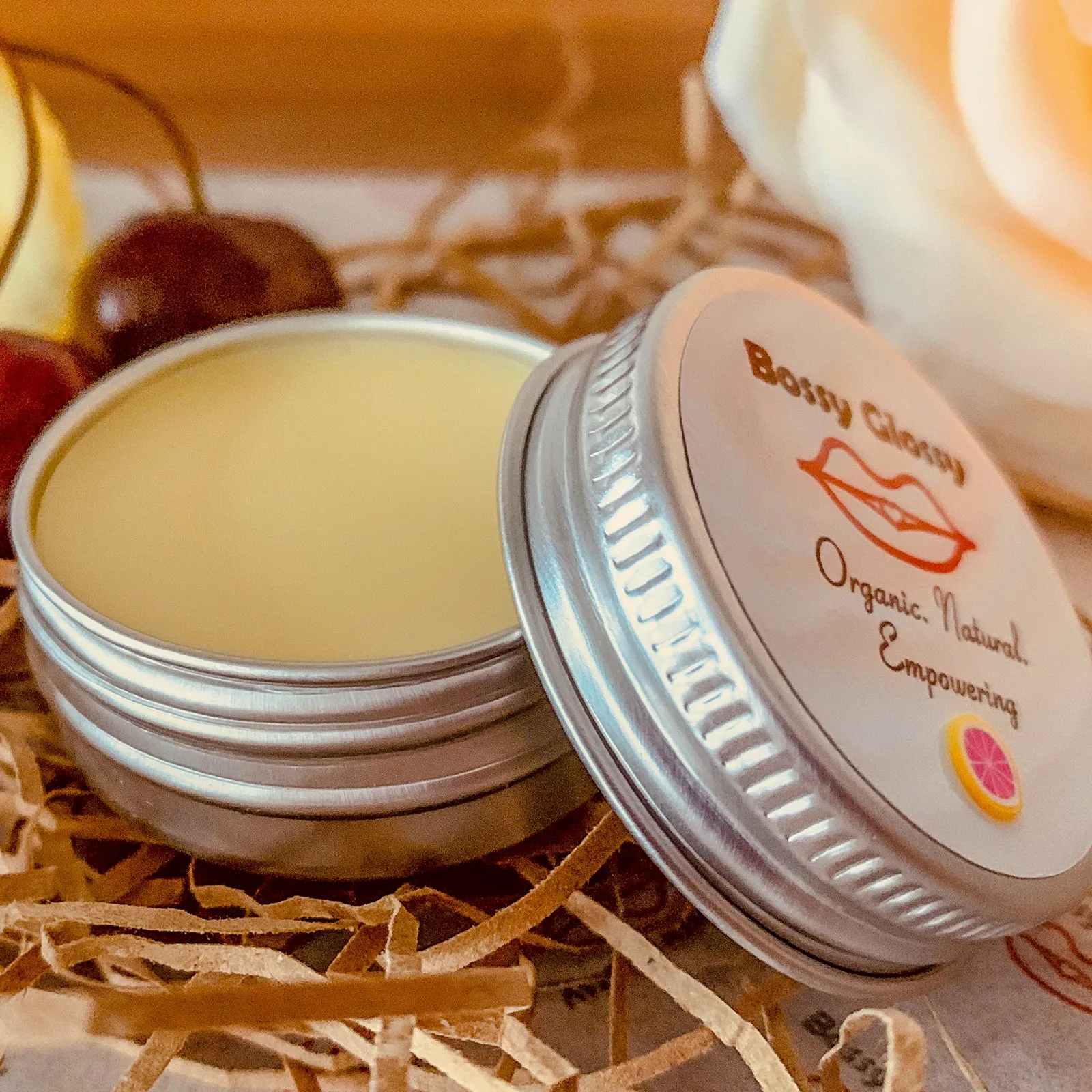 Lemon Sherbet and Cherry Lip Balm