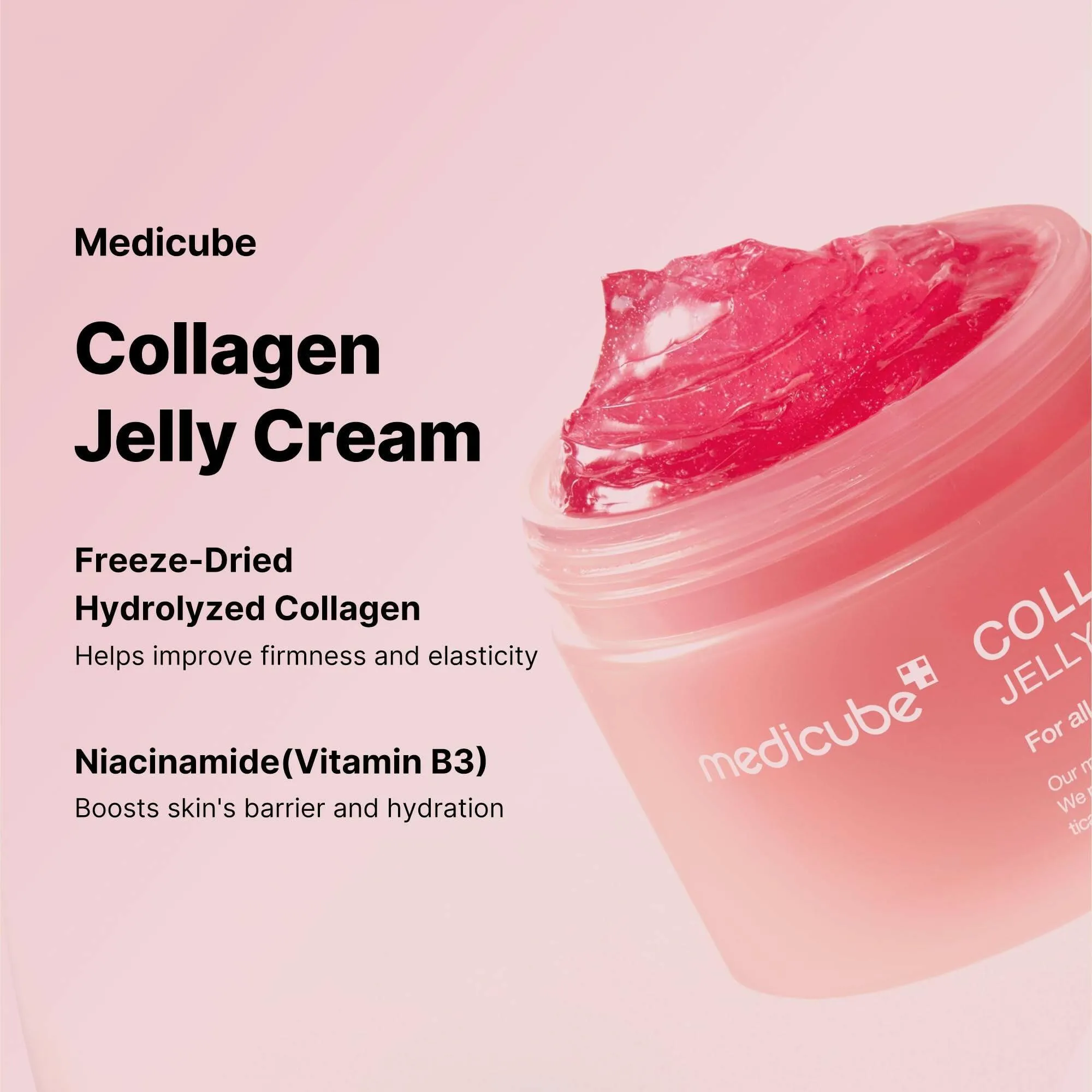 Medicube Collagen Jelly Cream - 24h Glow & Lifted Look (3.71 fl.oz.)