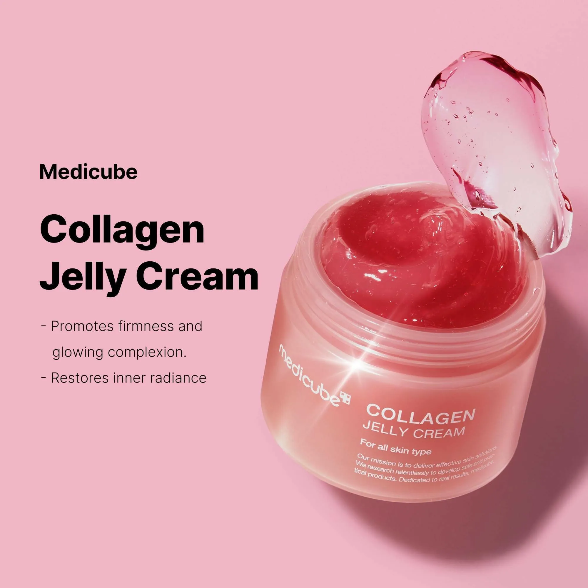 Medicube Collagen Jelly Cream - 24h Glow & Lifted Look (3.71 fl.oz.)