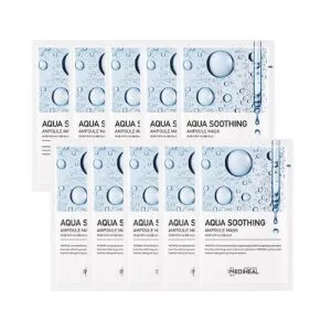 MEDIHEAL Aqua Soothing Ampoule Mask 10pcs