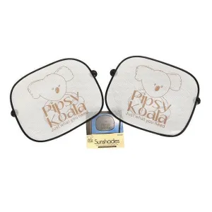 Pipsy Koala Sunscreens Car Sun Blind (Twin Pack)