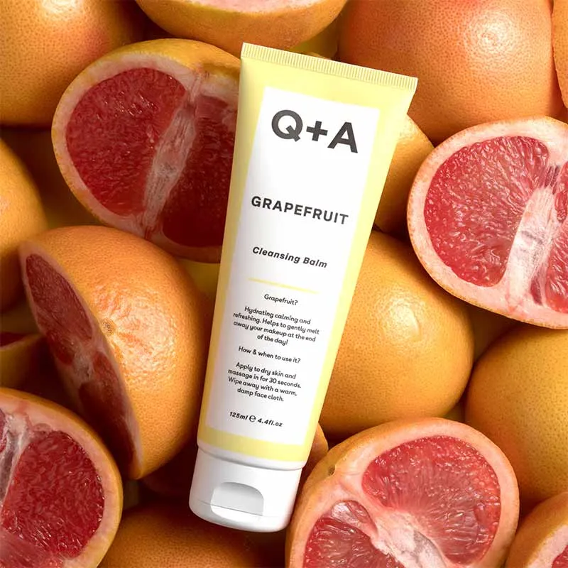 Q A Grapefruit Cleansing Balm