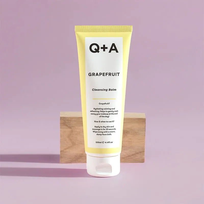 Q A Grapefruit Cleansing Balm