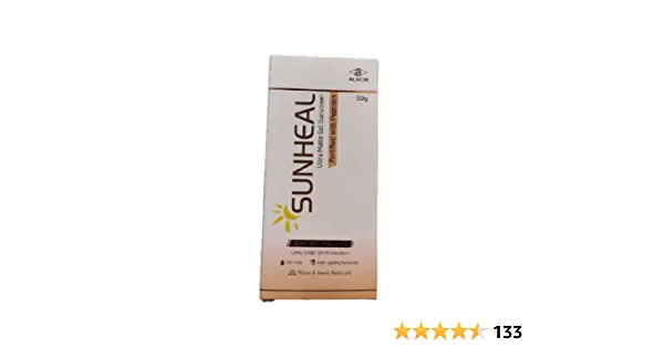 Sunheal Ultra Matte Gel Sunscreen, SPF 50  oil free - 50gm