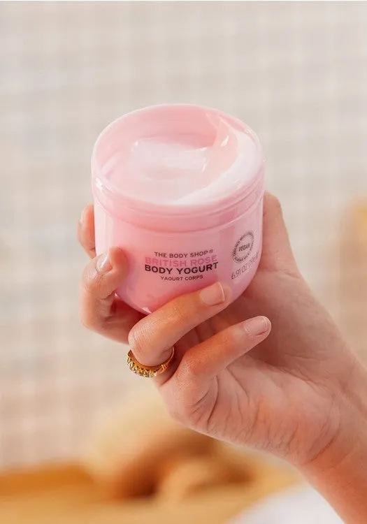 The body shop British Rose Body Yogurt